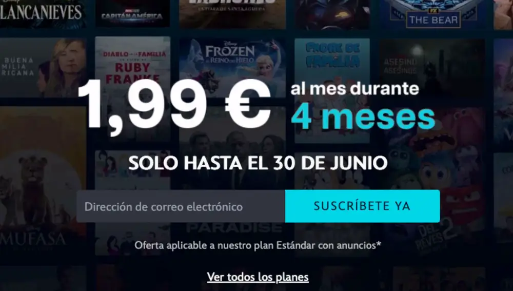 Aprovecha esta promo y disfruta de Disney+ por mucho menos de su precio habitual