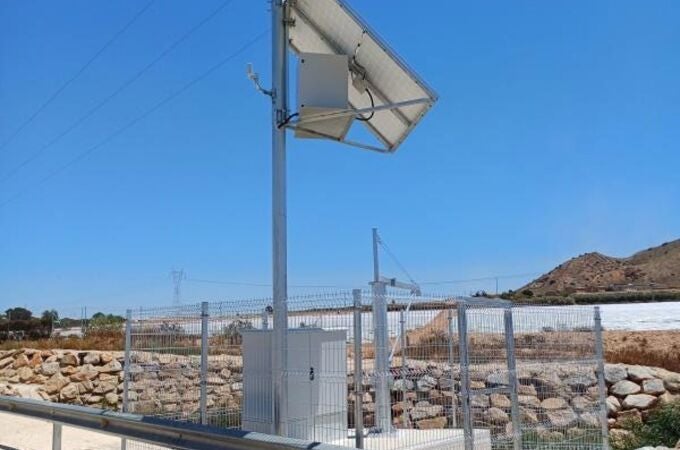 MURCIA.-Agua.- La CHS incorpora un nuevo punto SAIH en la rambla de Las Colonias, en Los Alcázares (Murcia)