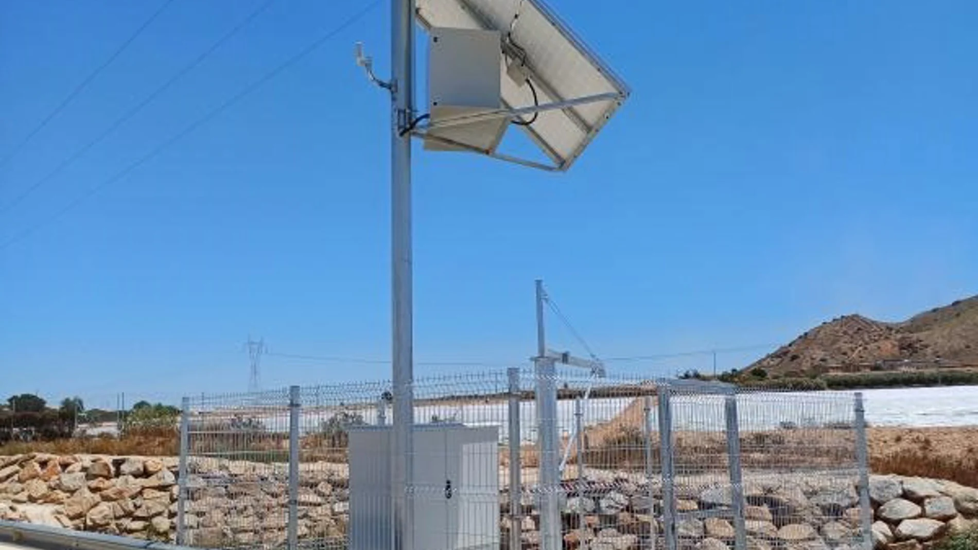 MURCIA.-Agua.- La CHS incorpora un nuevo punto SAIH en la rambla de Las Colonias, en Los Alcázares (Murcia)