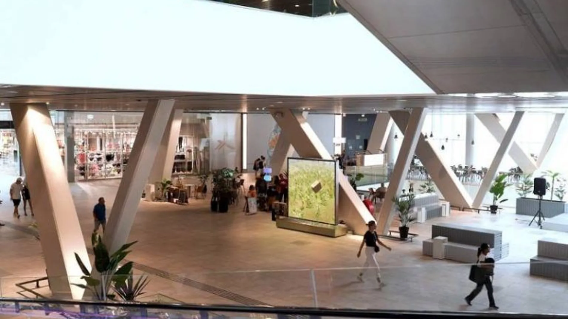 Imagen de archivo del interior del centro comercial de Vigo.