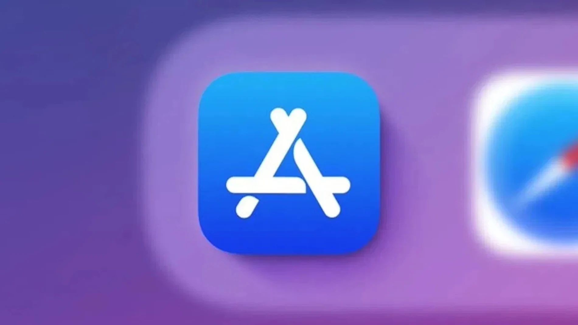 Icono del App Store en el dock del iPad
