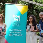 María Martínez, Inma Rubiales y Máximo Huerta, ayer
