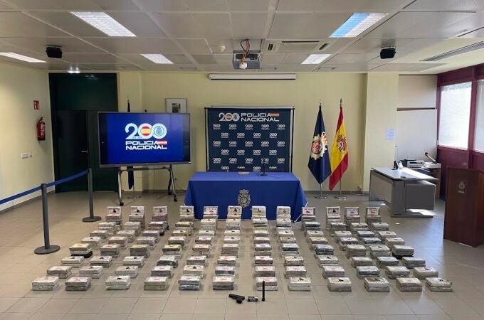 Sucesos.- Una organización a la que se le incautó 300 kilos de cocaína en Gijón cuenta con naves en Asturias y Madrid