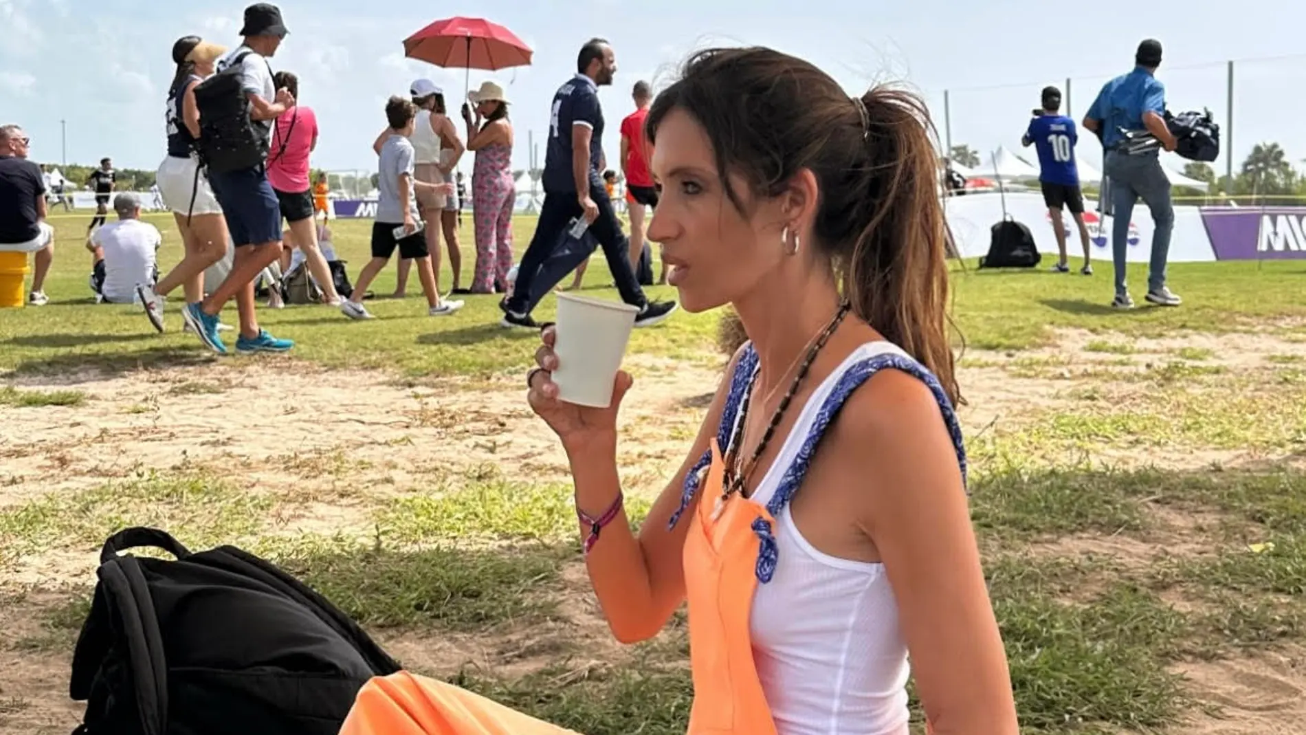 El look de Sara Carbonero en Cap Cana.