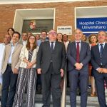 Alejandro Vázquez y Antonio Largo, entre otros, en el centro de investigación en Valladolid