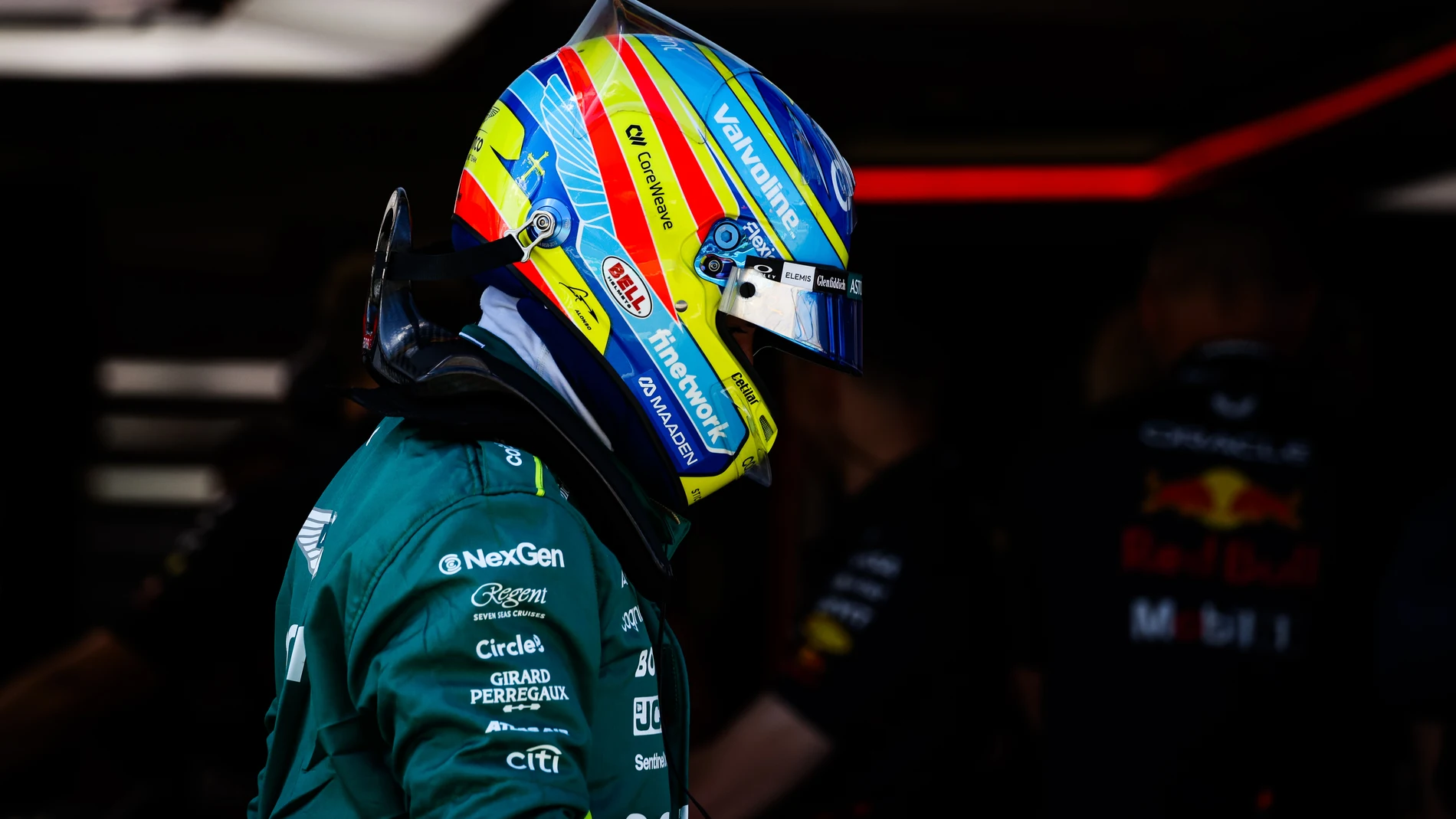 ALONSO Fernando (spa), Aston Martin F1 Team AMR25, portrait during the Formula 1 MSC Cruises Austrian Grand Prix 2025, 11th round of the 2025 FIA Formula One World Championship from June 27 to 29, 2025 on the Red Bull Ring, in Spielberg, Austria - Photo Florent Gooden / DPPI AFP7 28/06/2025 ONLY FOR USE IN SPAIN