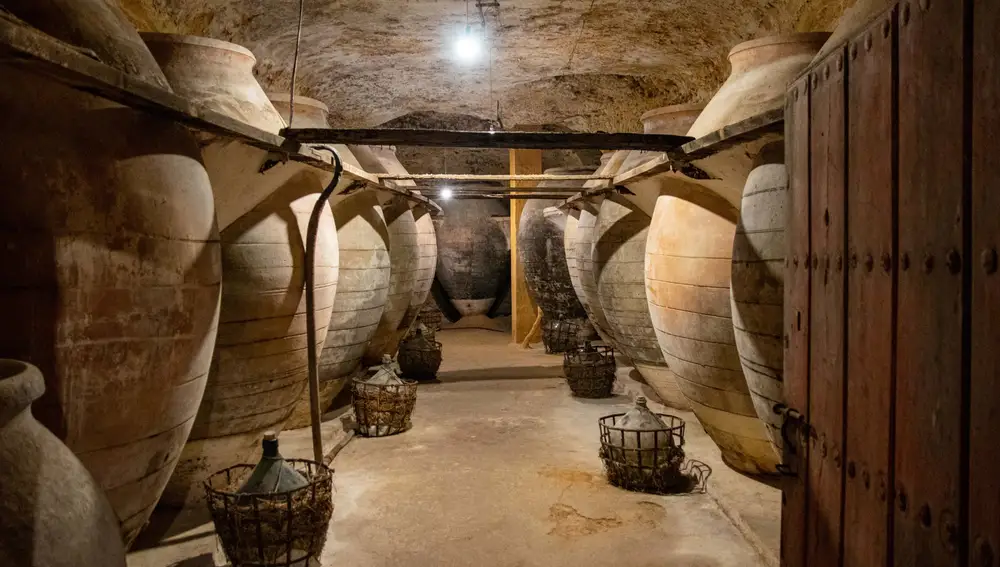 Cueva-bodega Persiles en Tomelloso