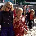 La Infanta Elena en la boda de Casilda de Nicolás y Miguel Matossian.