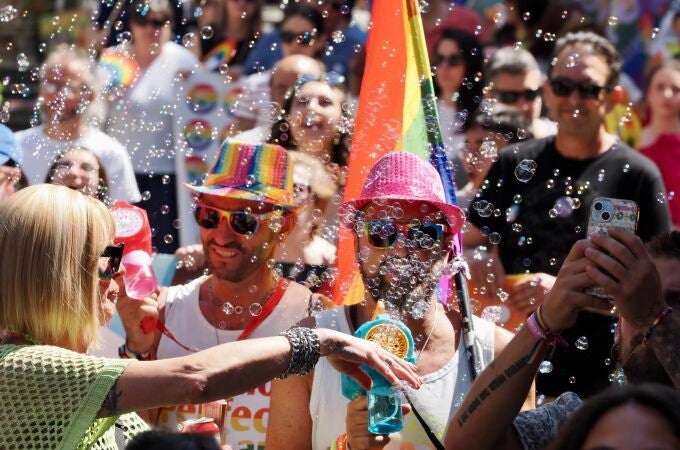 Manifestación por las calles de Valladolid