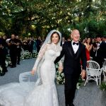 Laura Sánchez y Jeff Bezos en su boda en Venecia.