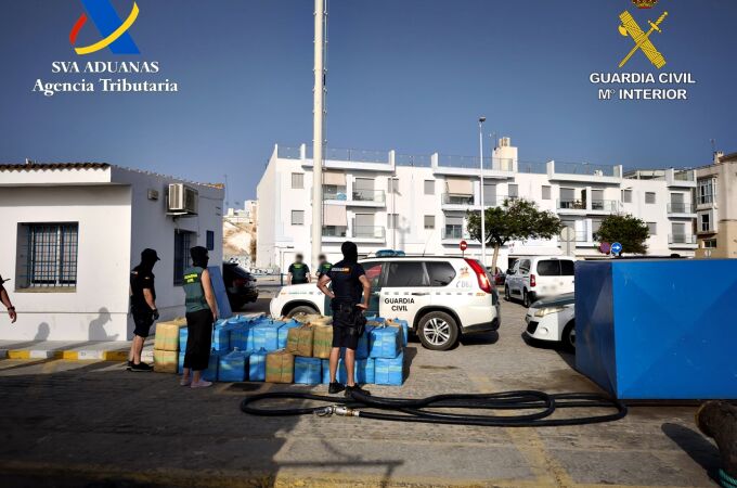 Golpe al narcotráfico en las costas andaluzas con 44 detenidos