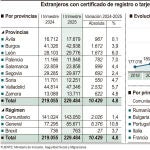 Extranjeros en Castilla y León