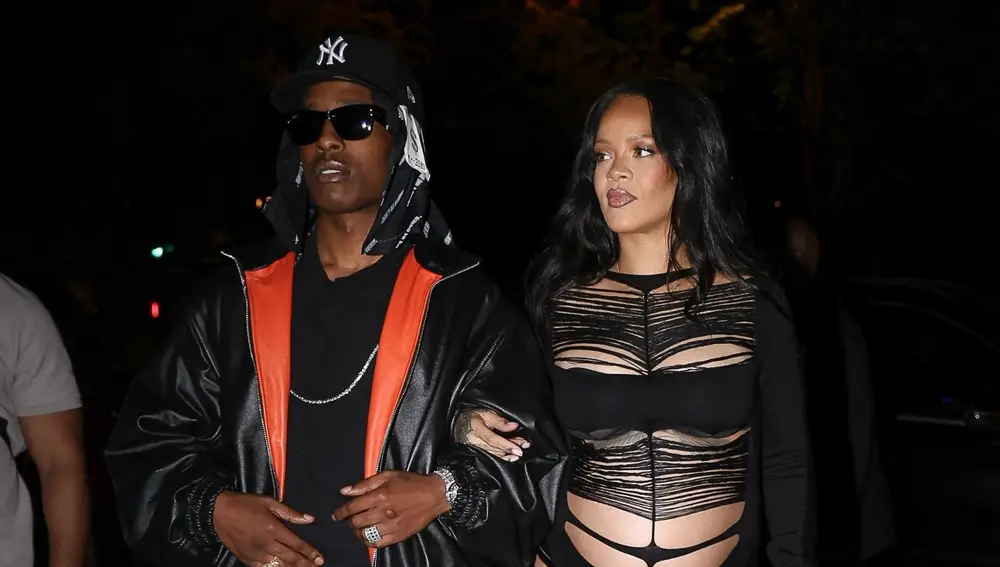 A$AP Rocky y Rihanna, de fiesta en París