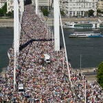 Pride march in Budapest