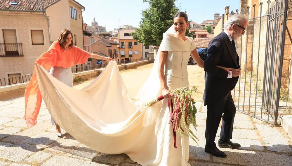 Vestido de novia de Ana de Miguel.
