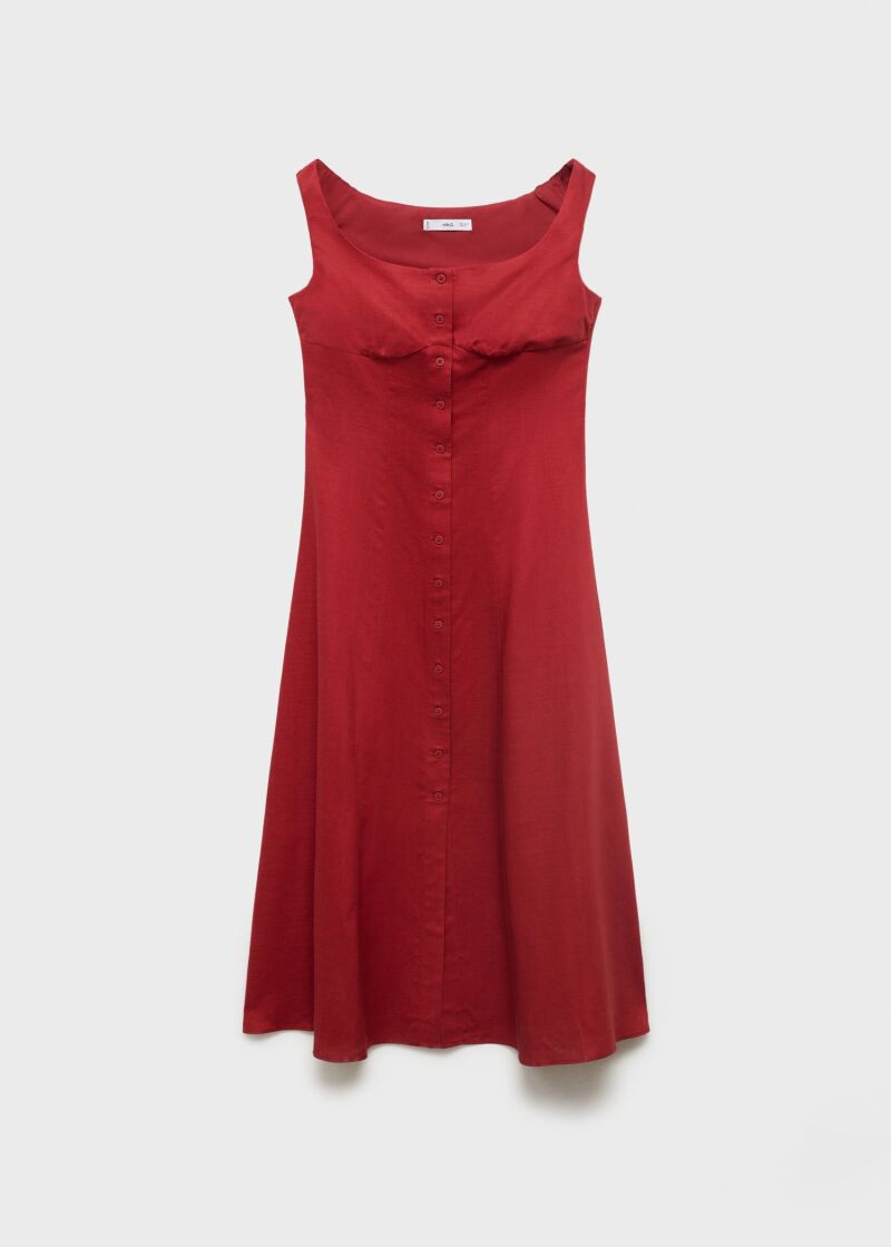 Vestido de lino.