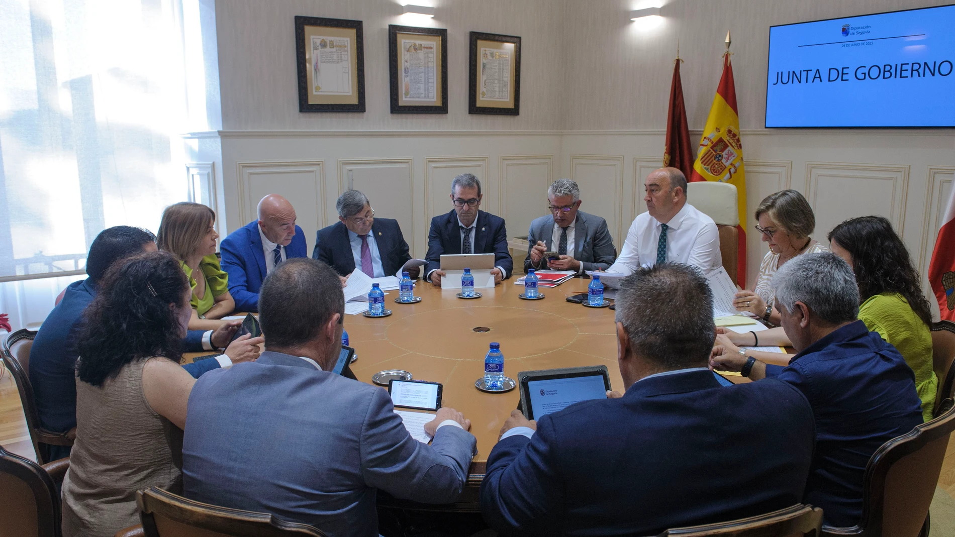 Junta de Gobierno de la Diputación de Segovia