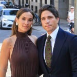 María Pombo y Pablo Castellano en la boda de Carla Vico y Álvaro González.