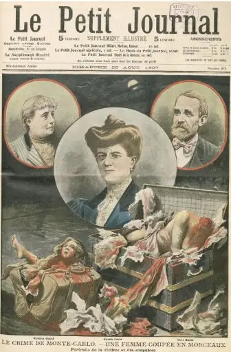 e Petit Journal reflejó en su portada el sanguinario crimen de Vere Thomas St. Leger Goold y su pareja