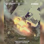 Un dron ucraniano destruye un lanzacohetes norcoreano