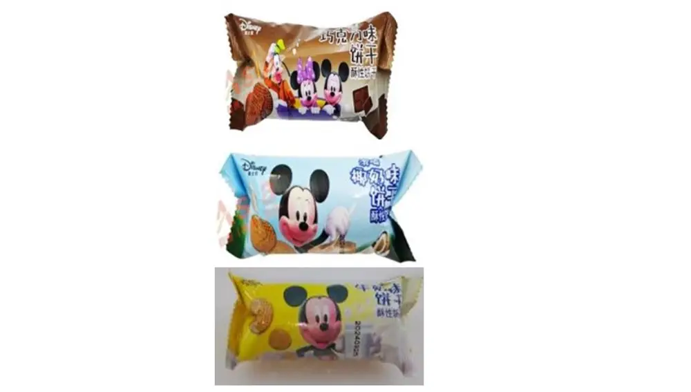 Galletas chocolate, coco y leche
