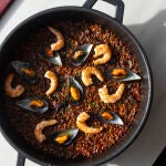 Arroz con langostinos restaurante Esquina 