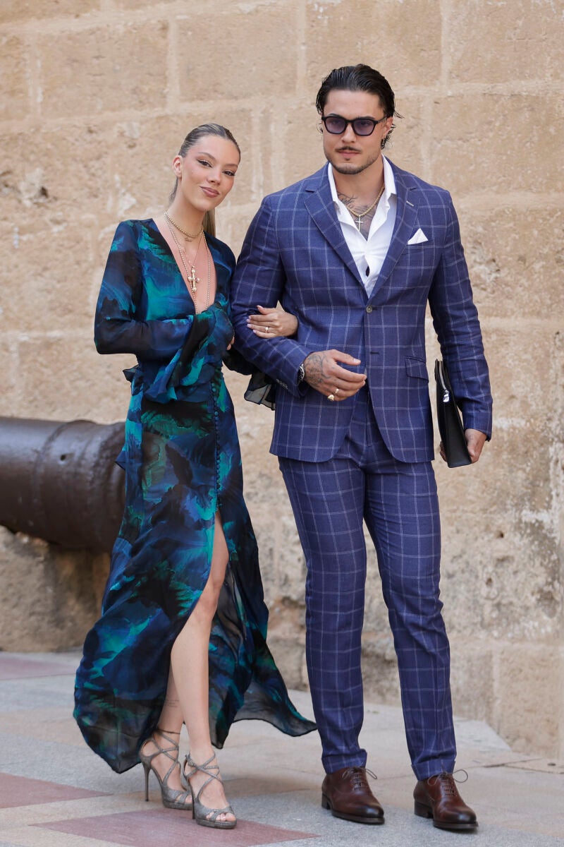 Alejandra Rubio y Carlo Costanzia en la boda de Paty Sánchez-Flores.