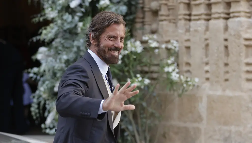 Quique Sánchez-Flores en la boda de su hija Paty