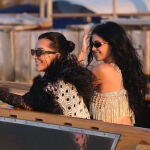 Kris y Kylie Jenner en Venecia