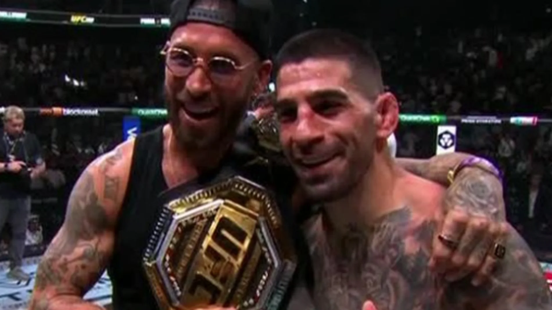 Ramos ha sido el primero en felicitar a Ilia Topuria
