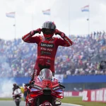 Marc Márquez, tras ganar la carrera larga de Assen