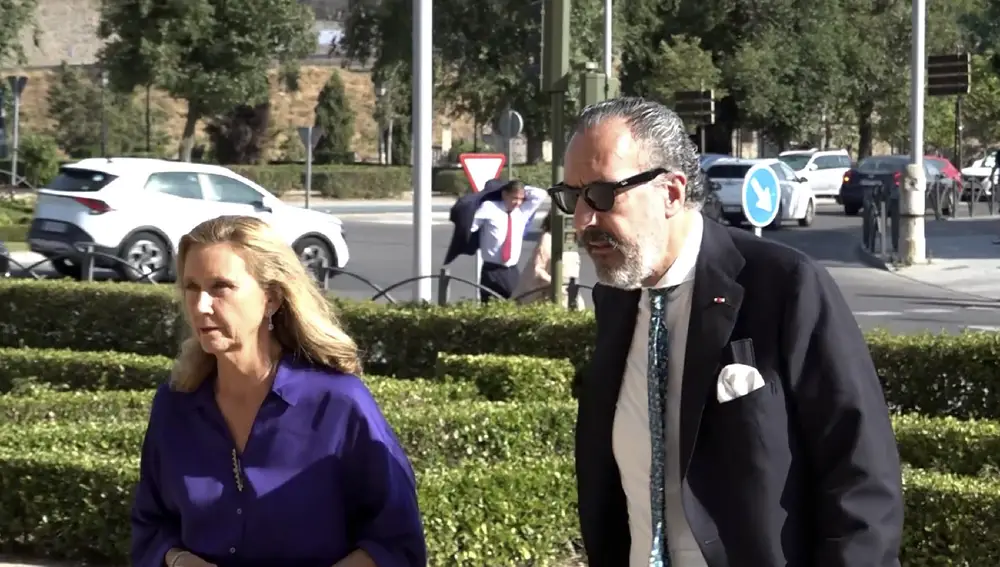 Jaime de Marichalar en la boda de Miguel Matossian y Casilda de Nicolás