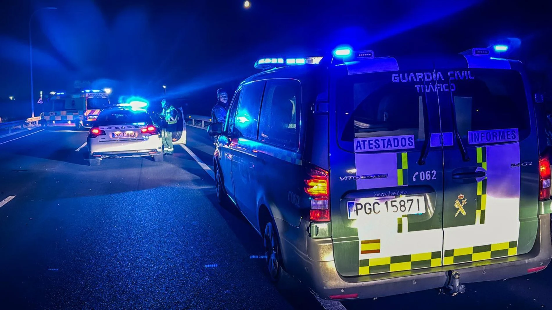Sucesos.- Muere un motorista de unos 40 años tras un accidente de tráfico en la A2 a la altura de Alcalá de Henares