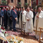 Fiesta de Corpus Chico en León con la presencia del alcalde José Antonio Diez y el consejero Juan Carlos Suáre-Quiñones