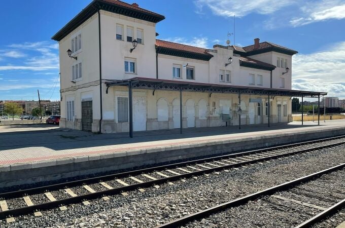 Estación de El Montecillo en Aranda de Duero