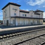 Estación de El Montecillo en Aranda de Duero