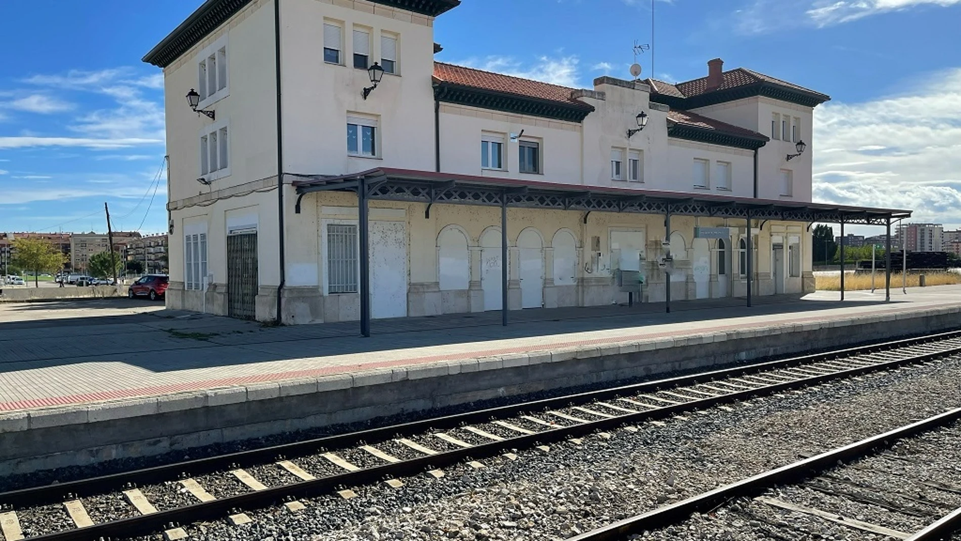 Estación de El Montecillo en Aranda de Duero