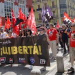 Multitudinaria manifestación en Gijón para pedir la libertad de las Seis de La Suiza