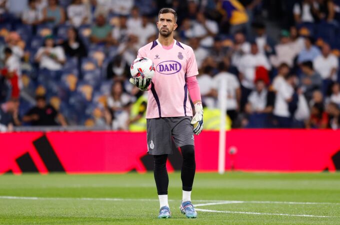 Fútbol.- El Espanyol anuncia la salida del portero Fernando Pacheco