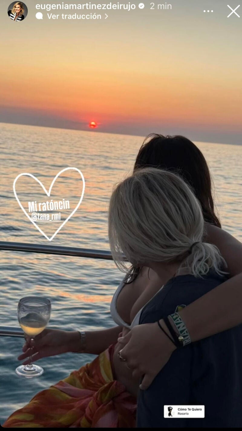 Eugenia y Tana en Formentera.