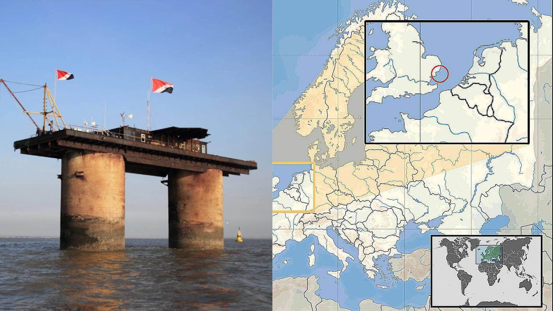 SeaLand, la nación más curiosa del mundo