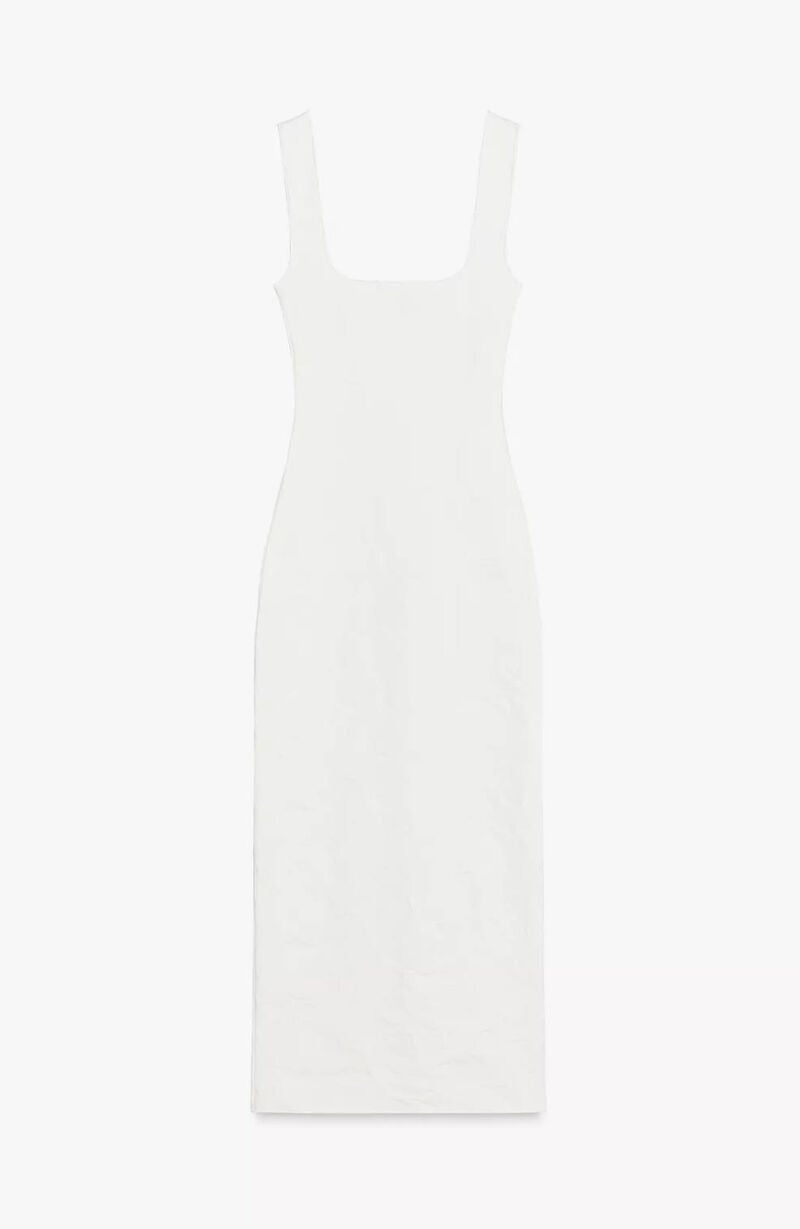 Vestido blanco.