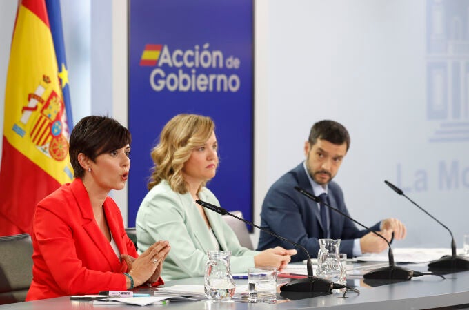 Rueda de prensa tras el Consejo de Ministros