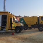 Un incendio en El Garrobo (Sevilla) obliga a activar la fase de emergencia
