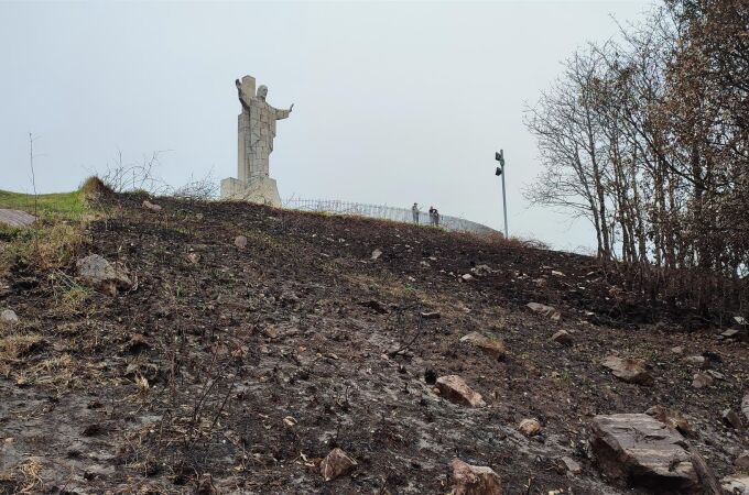 Piden 13 años de prisión para el acusado de provocar un incendio en el Naranco (Asturias) en 2023