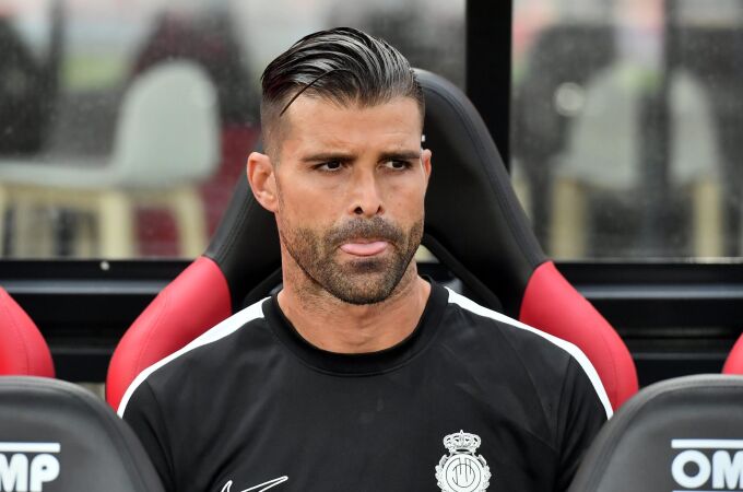 El 'Pichu' Cuéllar con el Real Mallorca