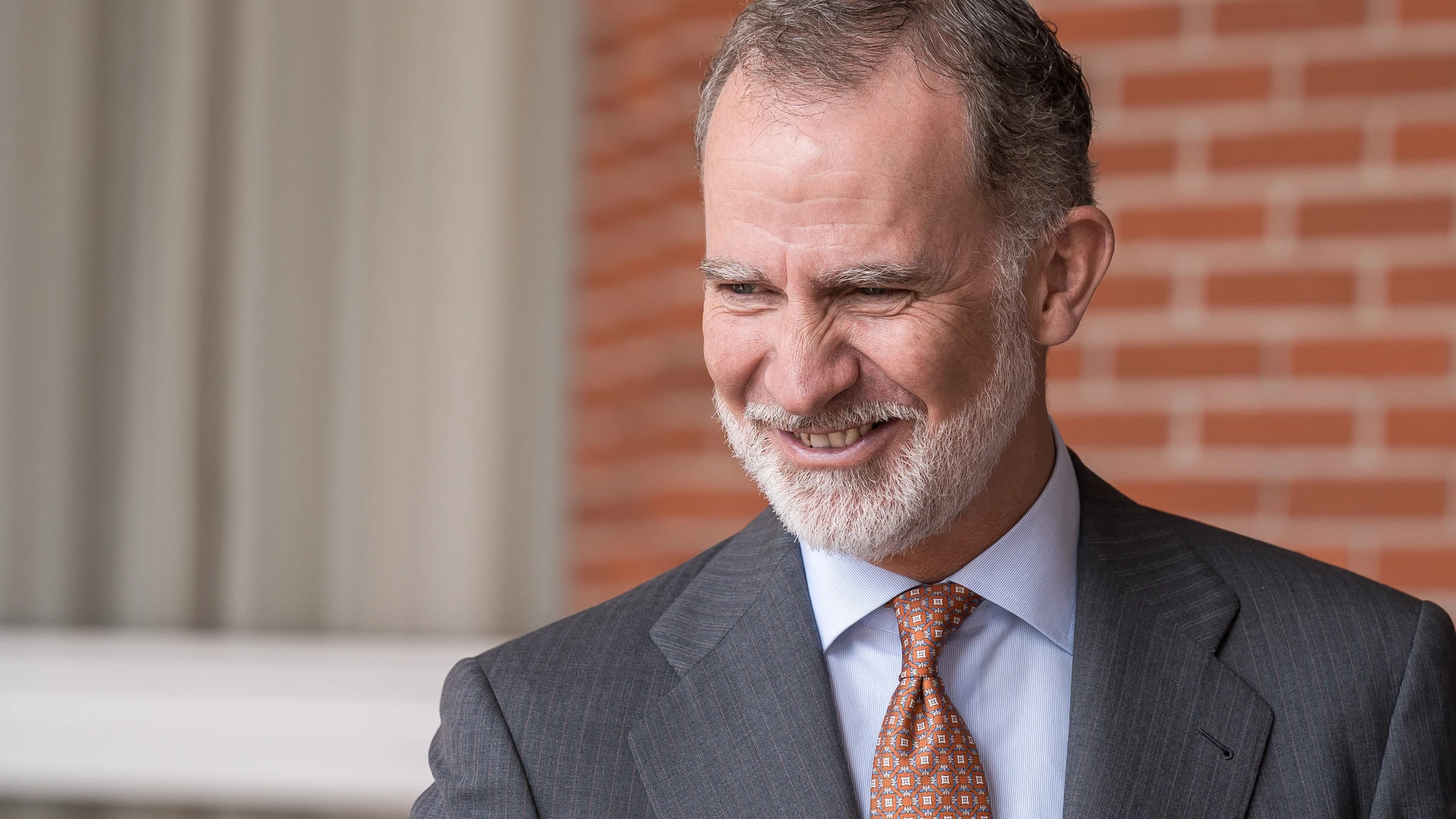 El Rey Felipe VI llega a recibir a los participantes de la XX edición del Programa “Becas Europa” de la Universidad Francisco de Vitoria, en el Palacio de la Zarzuela, a 1 de julio de 2025, en Madrid (España). El Programa “Becas Europa” de la Universidad Francisco de Vitoria es una iniciativa promovida por el Banco Santander y la Universidad Francisco de Vitoria para potenciar el talento, premiar la excelencia y apoyar la creación de redes de liderazgo. 01 JULIO 2025Ç;BECAS;EUROPA;EDUCACIÓN ...