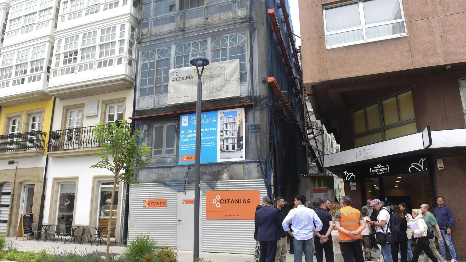La Xunta rehabilita un edificio del siglo XIX en A Coruña para crear viviendas asequibles para jóvenes