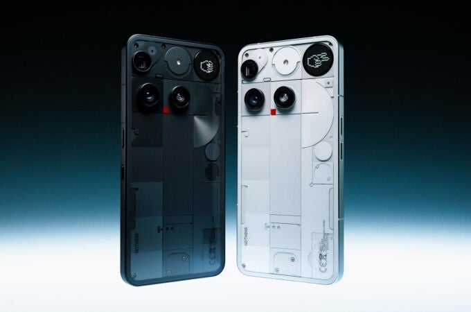El nuevo Nothing Phone (3) en sus dos colores disponibles