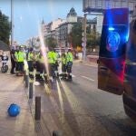 VÍDEO: Sucesos.- Un motorista se da a la fuga tras atropellar a un hombre en el centro de Madrid